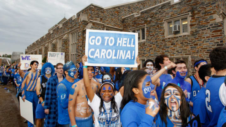 Duke basketball fans (Photo by Streeter Lecka/Getty Images)