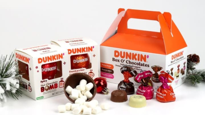 Dunkin’ and Frankford Candy Launch New Holiday Treats. Image courtesy Dunkin’