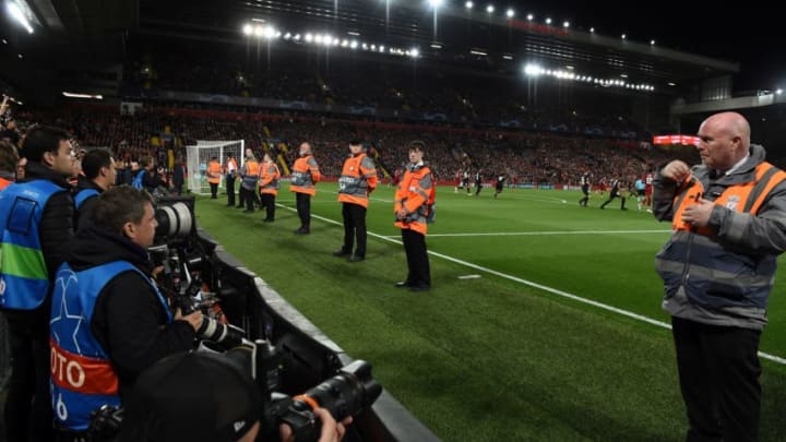 Anfield, Liverpool. (PAUL ELLIS/AFP via Getty Images)