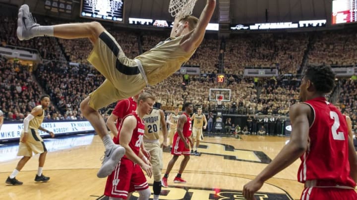 WEST LAFAYETTE, IN - JANUARY 16: Matt Haarms