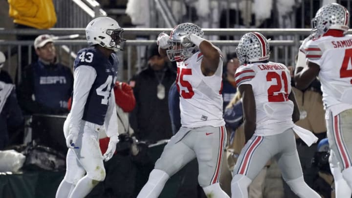 STATE COLLEGE, PA - OCTOBER 22: Marcus Baugh