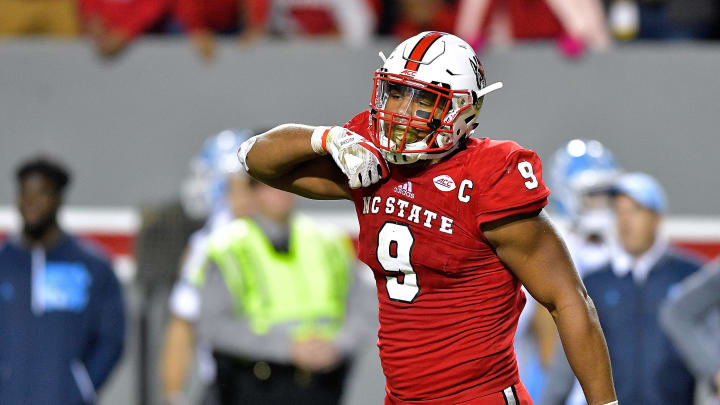RALEIGH, NC – NOVEMBER 25: Bradley Chubb (Photo by Grant Halverson/Getty Images)