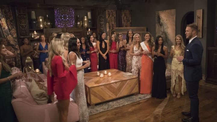 THE BACHELOR - "Episode 2301" - What does a pageant star who calls herself the "hot-mess express," a confident Nigerian beauty with a loud-and-proud personality,; a deceptively bubbly spitfire who is hiding a dark family secret, a California beach blonde who has a secret that ironically may make her the BachelorÕs perfect match, and a lovable phlebotomist all have in common? TheyÕre all on the hunt for love with Colton Underwood when the 23rd edition of ABCÕs hit romance reality series "The Bachelor" premieres with a live, three-hour special on MONDAY, JAN. 7 (8:00-11:00 p.m. EST), on The ABC Television Network. (ABC/Rick Rowell)NICOLE, HANNAH G., ANGELIQUE, ELYSE, CATHERINE, TRACY, COURTNEY, LAURA, ONYEKA, SYDNEY, CAITLIN, KIRPA, DEVIN, CASSIE, CAELYNN, KATIE, DEMI, COLTON UNDERWOOD