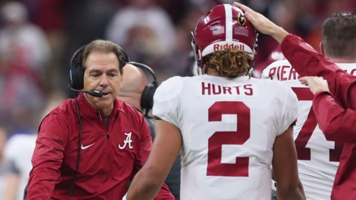 NEW ORLEANS, LA - JANUARY 01: Jalen Hurts