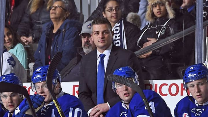 Head coach Sheldon Keefe (Photo by Graig Abel/Getty Images)
