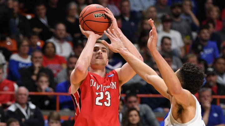 Atlantic 10 Basketball Davidson Wildcats forward Peyton Aldridge Kyle Terada-USA TODAY Sports