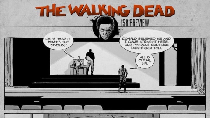 The Walking Dead issue 158: The Whisperer War Part 2 of 6 preview page from thewalkingdead.com, Image Comics, and Skybound Entertainment