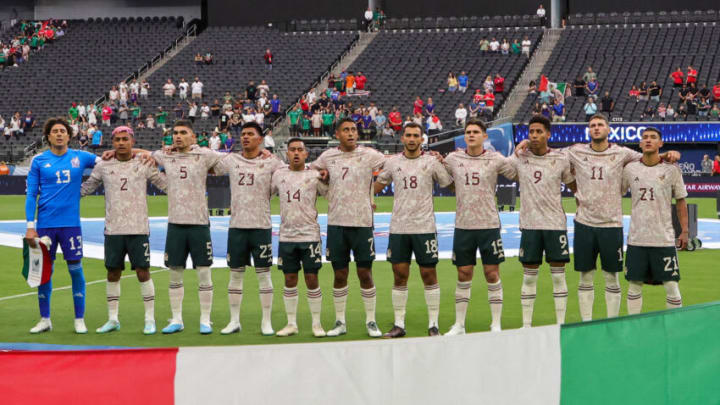 Team Mexico poses for a team photo before a Nations League match in June. (Photo by Ethan Miller/Getty Images) Team Mexico poses for a team photo before a Nations League match in June. (Photo by Ethan Miller/Getty Images)