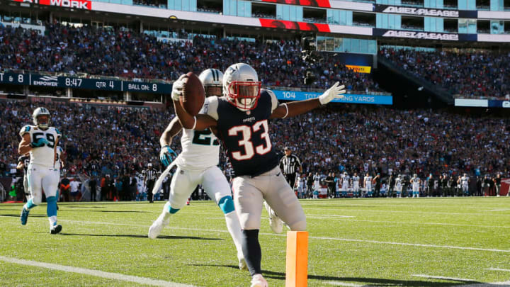 FOXBORO, MA - OCTOBER 01: Dion Lewis