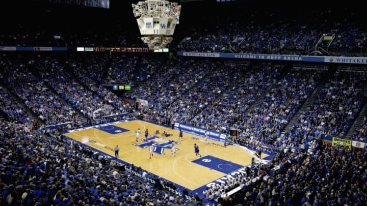 LEXINGTON, KY - NOVEMBER 14: A general view of the Kentucky Wildcats game against the Grand Canyon Antelopes at Rupp Arena on November 14, 2014 in Lexington, Kentucky. (Photo by Andy Lyons/Getty Images)