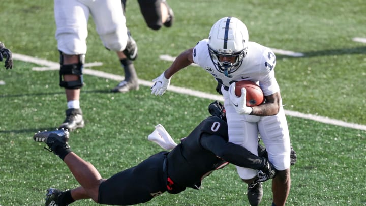 Penn State wide receiver KeAndre Lambert-Smith (Vincent Carchietta-USA TODAY Sports)