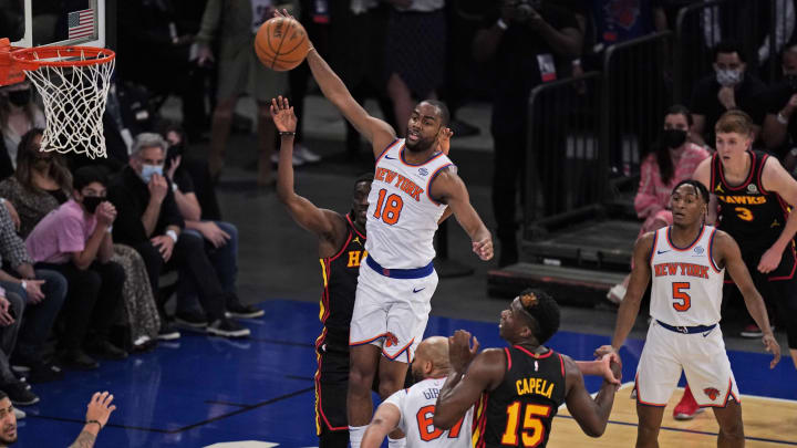 Knicks Photo by Seth Wenig – Pool/Getty Images
