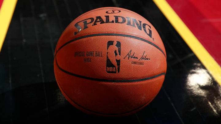 CLEVELAND, OH - JANUARY 20: a general view of the basketball during the game between the Cleveland Cavaliers and Oklahoma City Thunder on January 20, 2018 at Quicken Loans Arena in Cleveland, Ohio. NOTE TO USER: User expressly acknowledges and agrees that, by downloading and/or using this Photograph, user is consenting to the terms and conditions of the Getty Images License Agreement. Mandatory Copyright Notice: Copyright 2018 NBAE (Photo by Jeff Haynes/NBAE via Getty Images)