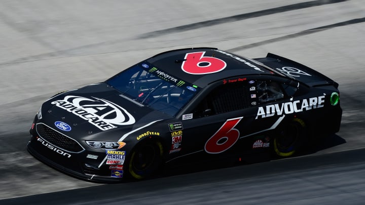 BRISTOL, TN – APRIL 13: Trevor Bayne, driver of the #6 AdvoCare Ford (Photo by Robert Laberge/Getty Images)