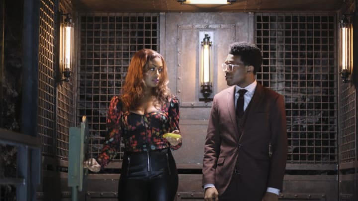 Batwoman -- “And Justice For All” -- Image Number: BWN214a_0472r -- Pictured (L-R): Javicia Leslie as Ryan Wilder and Camrus Johnson as Luke Fox -- Photo: Bettina Strauss/The CW -- © 2021 The CW Network, LLC. All Rights Reserved.