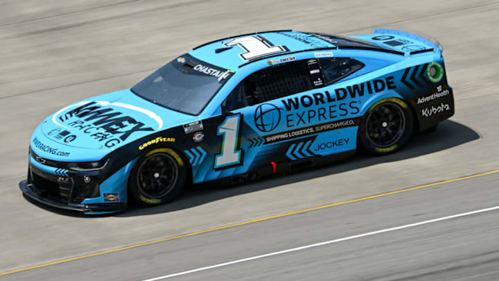 Ross Chastain, Trackhouse Racing Team, Ally 400, Nashville, NASCAR (Photo by Logan Riely/Getty Images) Ross Chastain, Trackhouse Racing Team, Ally 400, Nashville, NASCAR (Photo by Logan Riely/Getty Images)