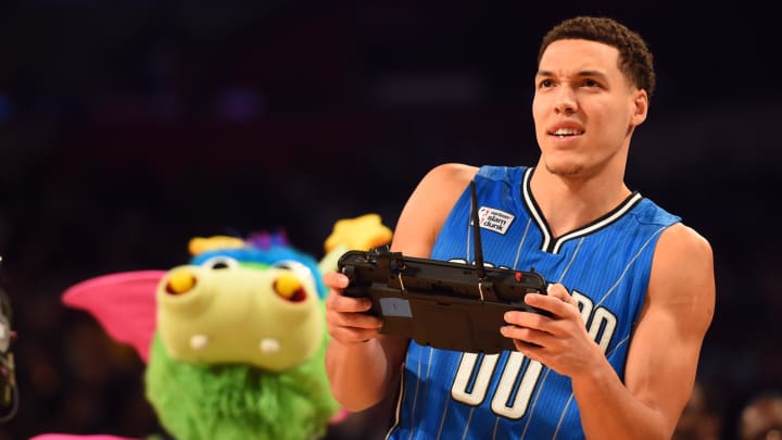 OKC Thunder Swag and Shade - picture of Aaron Gordon and drone from Slam Dunk