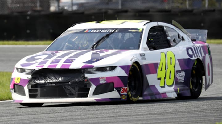 Jimmie Johnson, Hendrick Motorsports, NASCAR (Photo by Chris Graythen/Getty Images)
