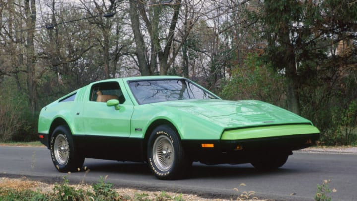 1975 Bricklin SV. Creator: Unknown. (Photo by National Motor Museum/Heritage Images via Getty Images)