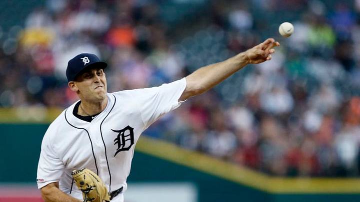 DETROIT, MI - JULY 23: Matthew Boyd #48 of the Detroit Tigers pitches against the Philadelphia Phillies during the second inning at Comerica Park on July 23, 2019 in Detroit, Michigan. (Photo by Duane Burleson/Getty Images)