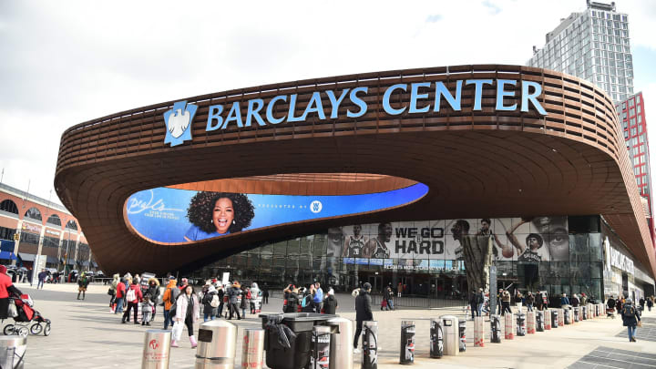 NEW YORK, NEW YORK – FEBRUARY 08: Barclays Center exterior during Oprah’s 2020 Vision: Your Life in Focus Tour presented by WW (Weight Watchers Reimagined) at Barclays Center on February 08, 2020 in New York, New York. (Photo by Theo Wargo/Getty Images)