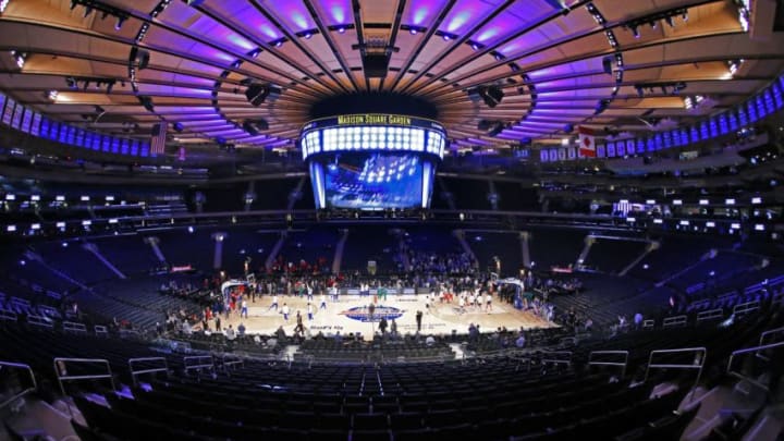Pregame at Madison Square Garden before a St. John's basketball game (Mandatory Credit: Noah K. Murray-USA TODAY Sports)
