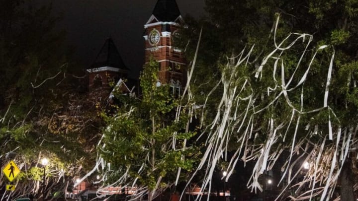 Auburn football is bringing back a tradition when the sport needs it most: rolling all the trees at Toomer's Corner, including the oak trees Mandatory Credit: The Montgomery Advertiser