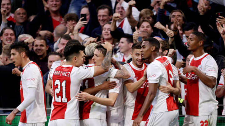 Ajax have hardly put a foot wrong in the Champions League so far this season (Photo by Soccrates/Getty Images)