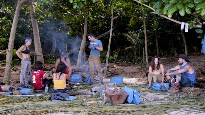 Sele Tribe camp Survivor Winners at War episode 2