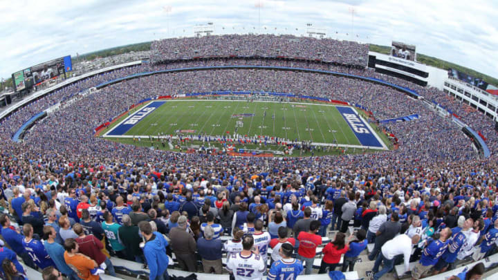 ORCHARD PARK, NY - SEPTEMBER 14: A general view of the staduim during the first half of the game between the Buffalo Bills and the Miami Dolphins at Ralph Wilson Stadium on September 14, 2014 in Orchard Park, New York. (Photo by Tom Szczerbowski/Getty Images)