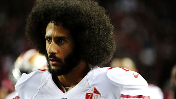ATLANTA, GA - DECEMBER 18: Colin Kaepernick