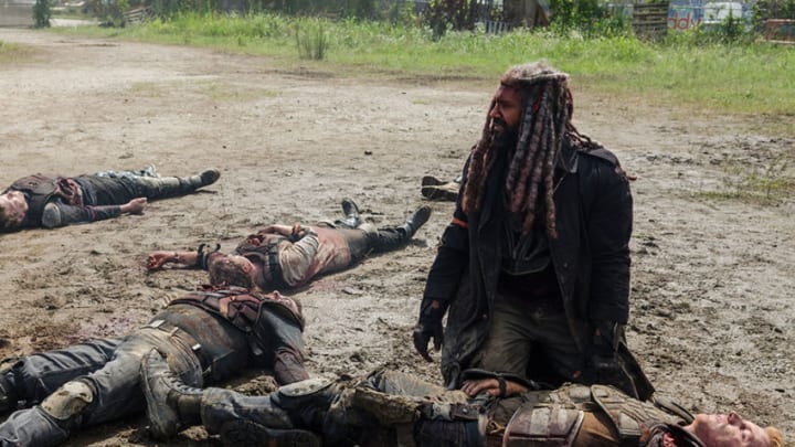 Ezekiel (Khary Payton) in The Walking Dead Season 8 Episode 4Photo by Gene Page/AMC