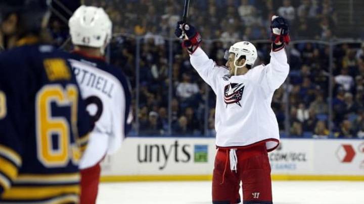 The Columbus Blue Jackets defeated the Buffalo Sabres 3-1 and their GM believes the team was "fast, fast, fast" Mandatory Credit: Kevin Hoffman-USA TODAY Sports