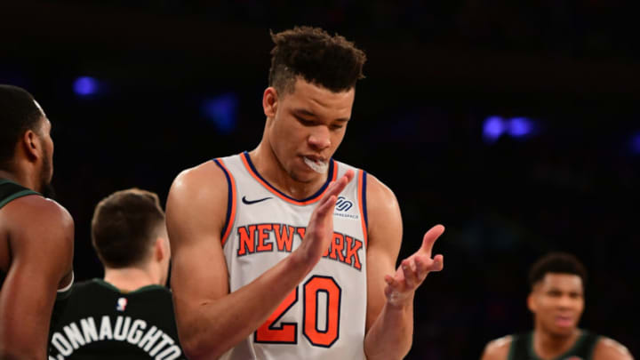 New York Knicks Kevin Knox (Photo by Sarah Stier/Getty Images)