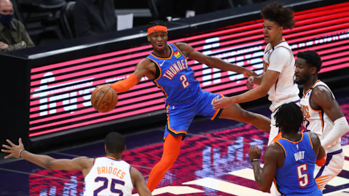 OKC Thunder. Mandatory Credit: Mark J. Rebilas-USA TODAY Sports