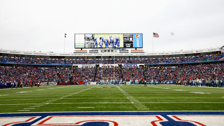 ORCHARD PARK, NY – DECEMBER 24: A general view of the stadium during the first half of the game between the Buffalo Bills and the Miami Dolphins at New Era Stadium on December 24, 2016 in Orchard Park, New York. (Photo by Michael Adamucci/Getty Images)