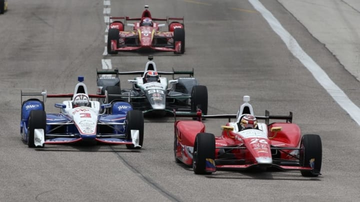 Verizon IndyCar Series on track at Texas Motor Speedway. Photo credit: Chris Jones/Courtesy of IndyCar