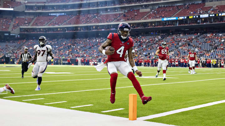 Deshaun Watson #4 of the Houston Texans  (Photo by Wesley Hitt/Getty Images)