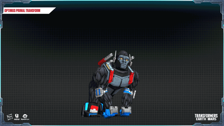 Optimus Primal from Transformers: Earth Wars