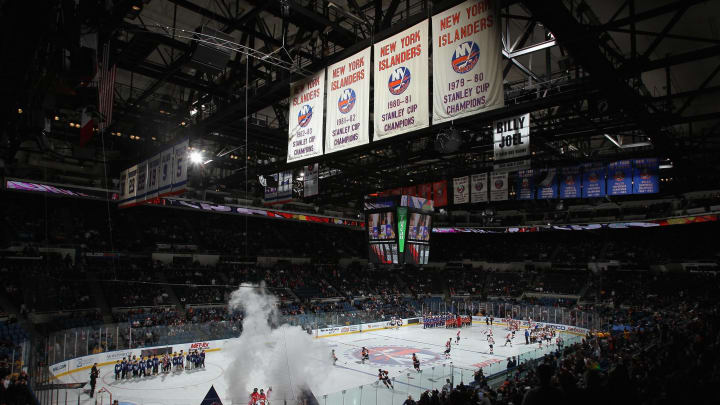 UNIONDALE, NY – JANUARY 21: Nassau Coliseum (Photo by Bruce Bennett/Getty Images)