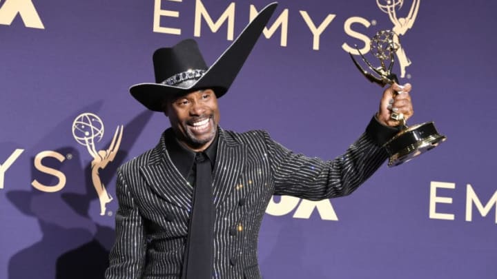 LOS ANGELES, CALIFORNIA - SEPTEMBER 22: Billy Porter poses with award for Outstanding Lead Actor in a Drama Series in the press room during the 71st Emmy Awards at Microsoft Theater on September 22, 2019 in Los Angeles, California. (Photo by Frazer Harrison/Getty Images)