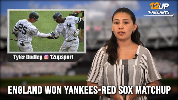 England Won Yankees-Red Sox Matchup