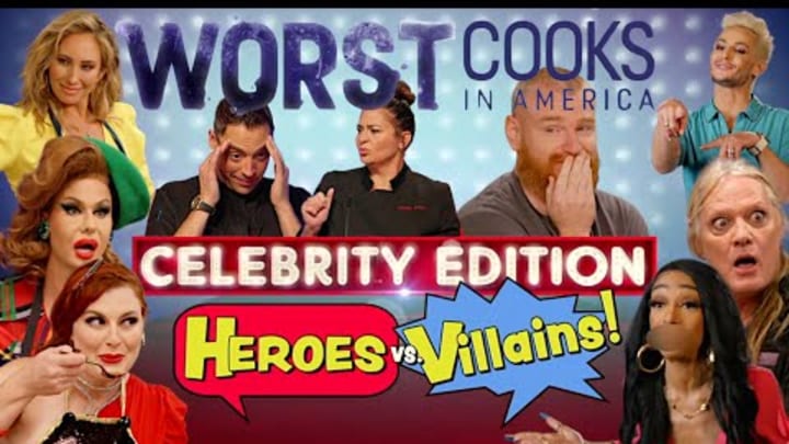 Everyone Is a Villain on Worst Cooks in America: Heroes vs. Villains