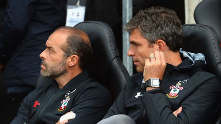 SOUTHAMPTON, ENGLAND - SEPTEMBER 09: Mauricio Pellegrino, Manager of Southampton looks on during the Premier League match between Southampton and Watford at St Mary's Stadium on September 9, 2017 in Southampton, England. (Photo by Tony Marshall/Getty Images)