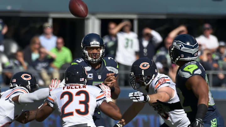 Chicago Bears face Russell Wilson