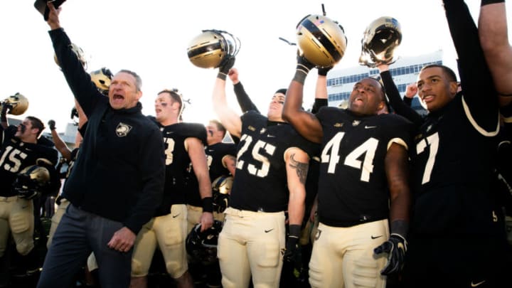 WEST POINT, NY - NOVEMBER 16: Jeff Monken, Head Coach of the Army Black Knights (Photo by Dustin Satloff/Getty Images)