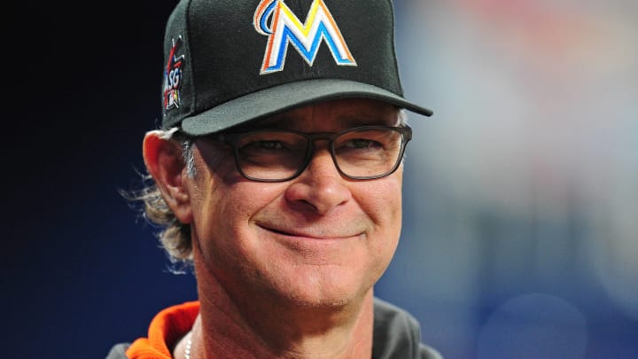 ATLANTA, GA – SEPTEMBER 8: Manager Don Mattingly (Photo by Scott Cunningham/Getty Images)