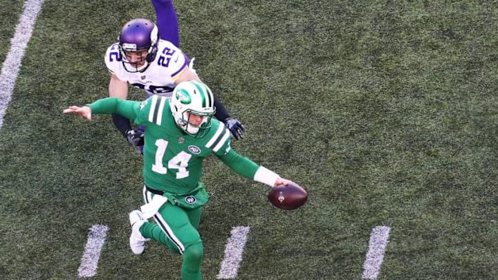 Sam Darnold #14 of the New York Jets (Photo by Al Bello/Getty Images)