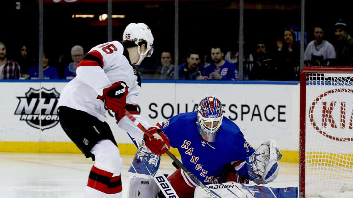 New York Rangers goaltender Henrik Lundqvist (30) (Credit: Andy Marlin-USA TODAY Sports)