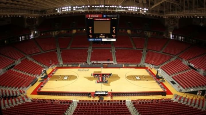 Jan 2, 2016; Lubbock, TX, USA; A general overview of the United Supermarkets Arena before the game between the Texas Longhorns and the Texas Tech Red Raiders. Mandatory Credit: Michael C. Johnson-USA TODAY Sports